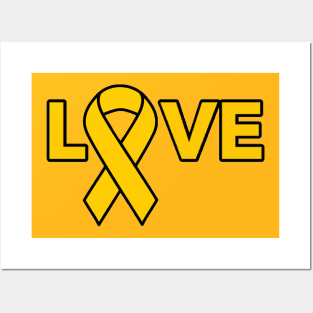 Go Gold with Love Posters and Art